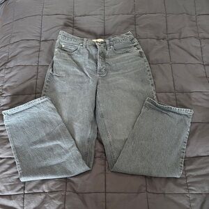 Universal Thread Gray Straight Leg Jeans